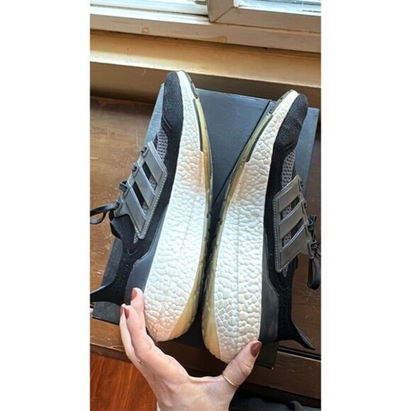 Adidas Ultraboost 21 Running Shoes Men's Size 11 FY0374 Pre-owned - Picture 7 of 7